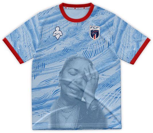 Maillot de Foot Cap Vert Bleu - Concept Cesária Évora JefeX2