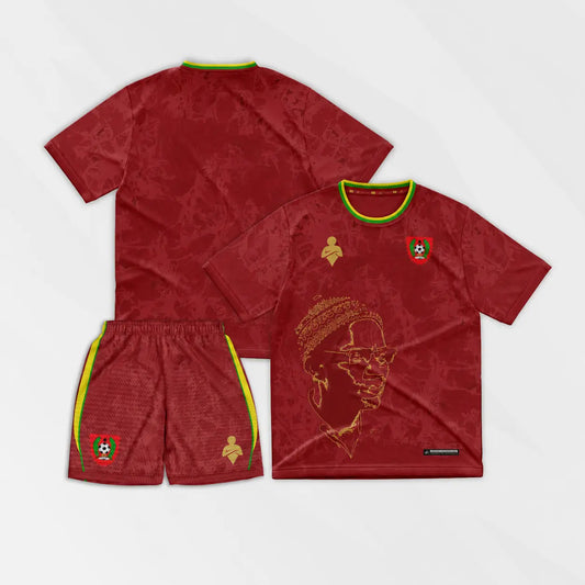 Ensemble Enfant Guinée-Bissau Rouge – Concept Amílcar Cabral JefeX2